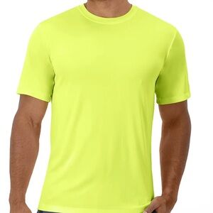 Hanes Sport Cool DRI Performance T-Shirt - Safety Green